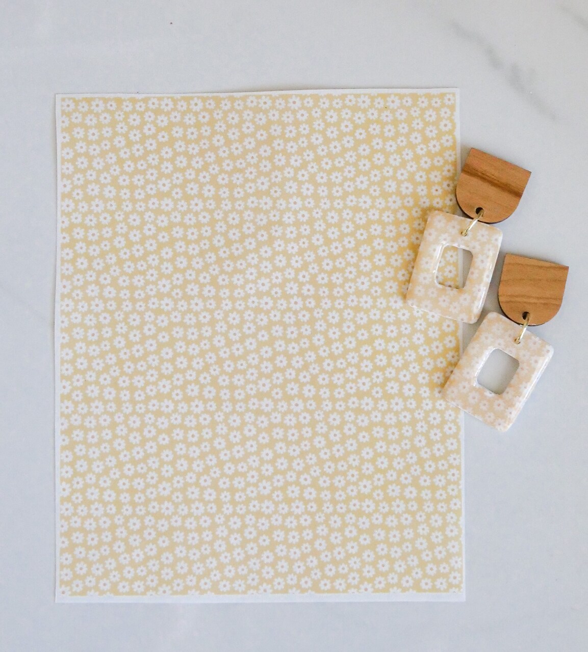 Polymer Clay Transfer Sheet by Hello Cutters